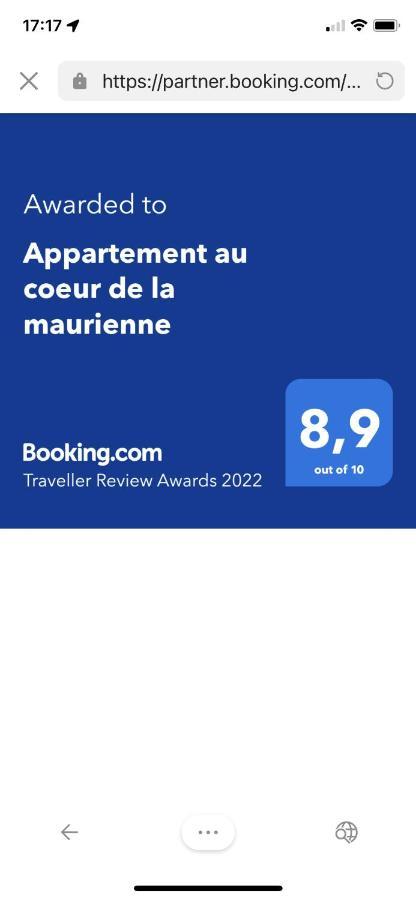Appartement Au Coeur De La Maurienne Saint-Etienne-de-Cuines Zewnętrze zdjęcie